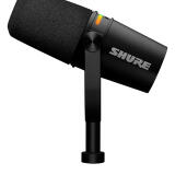 Shure MV7+ Podcast XLR/USB Microphone (Black) 4