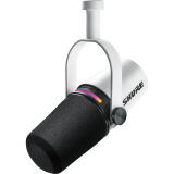 Shure MV7+ Podcast XLR/USB Microphone (White) 0