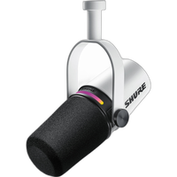 Shure MV7+ Podcast XLR/USB Microphone (White) 0