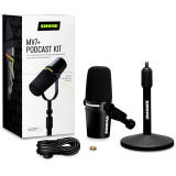 Shure MV7+ Podcast XLR/USB Microphone Bundle 3