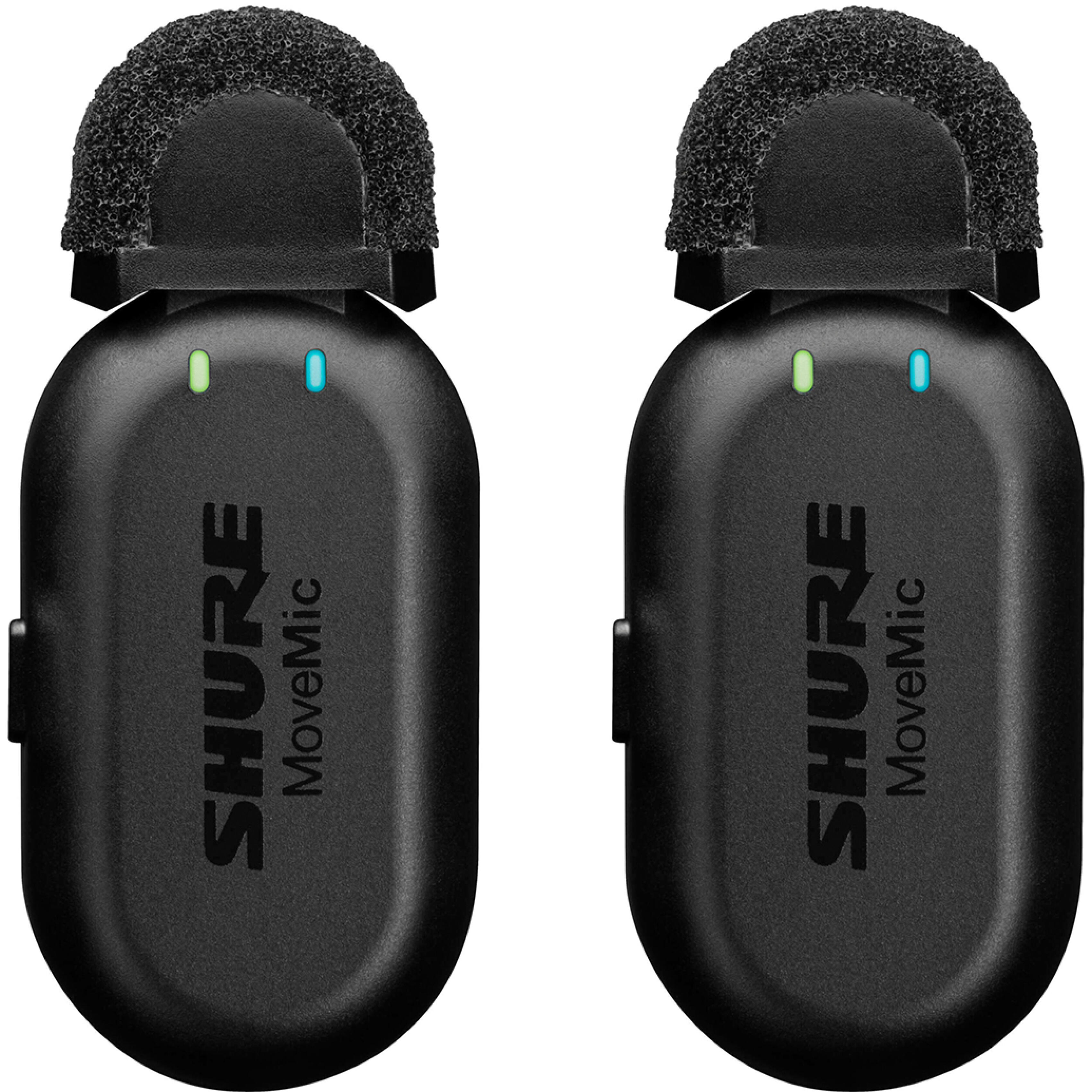Shure MoveMic Two 2-Person Wireless Lavalier Microphones for Mobile Phones