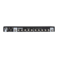 Shure UA844+SWB/LC Wideband Antenna Distribution System  and  No Antenna 470 to 1