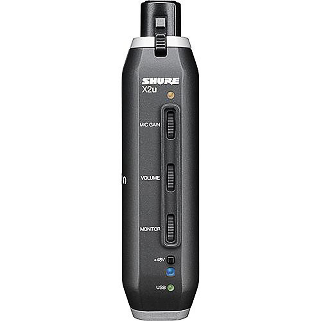 Shure X2u - XLR to USB Microphone Signal Adapter