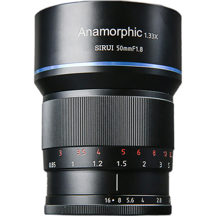Sirui 50mm f/1.8 Anamorphic 1.33x Lens (Fujifilm X-Mount)