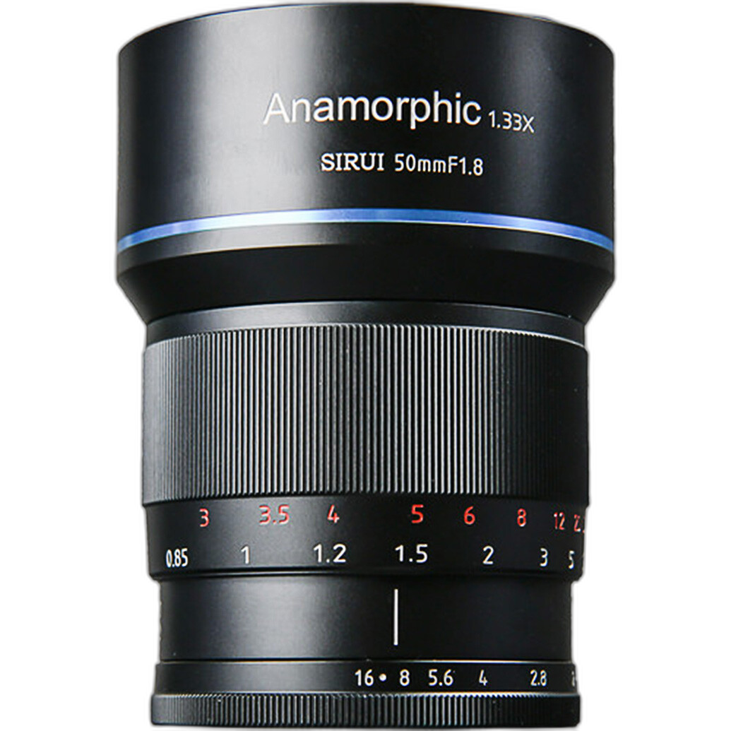 Sirui 50mm f/1.8 Anamorphic 1.33x Lens (Fujifilm X-Mount)
