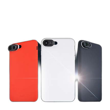 Mobile Phone Case DL-7PR Red iPhone 7 plus case (Red) Duel Lens