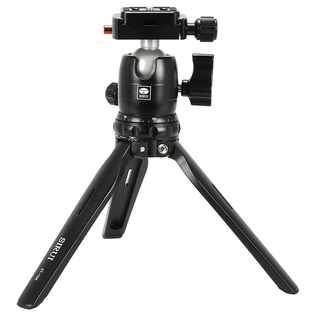 Sirui 3T-15 Tabletop Tripod with B-00 Ball Head (Black)