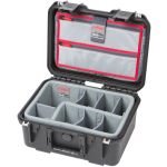 SKB iSeries 3i-1309-6 Case with Think Tank Designed Dividers  and  Lid Organizer 1