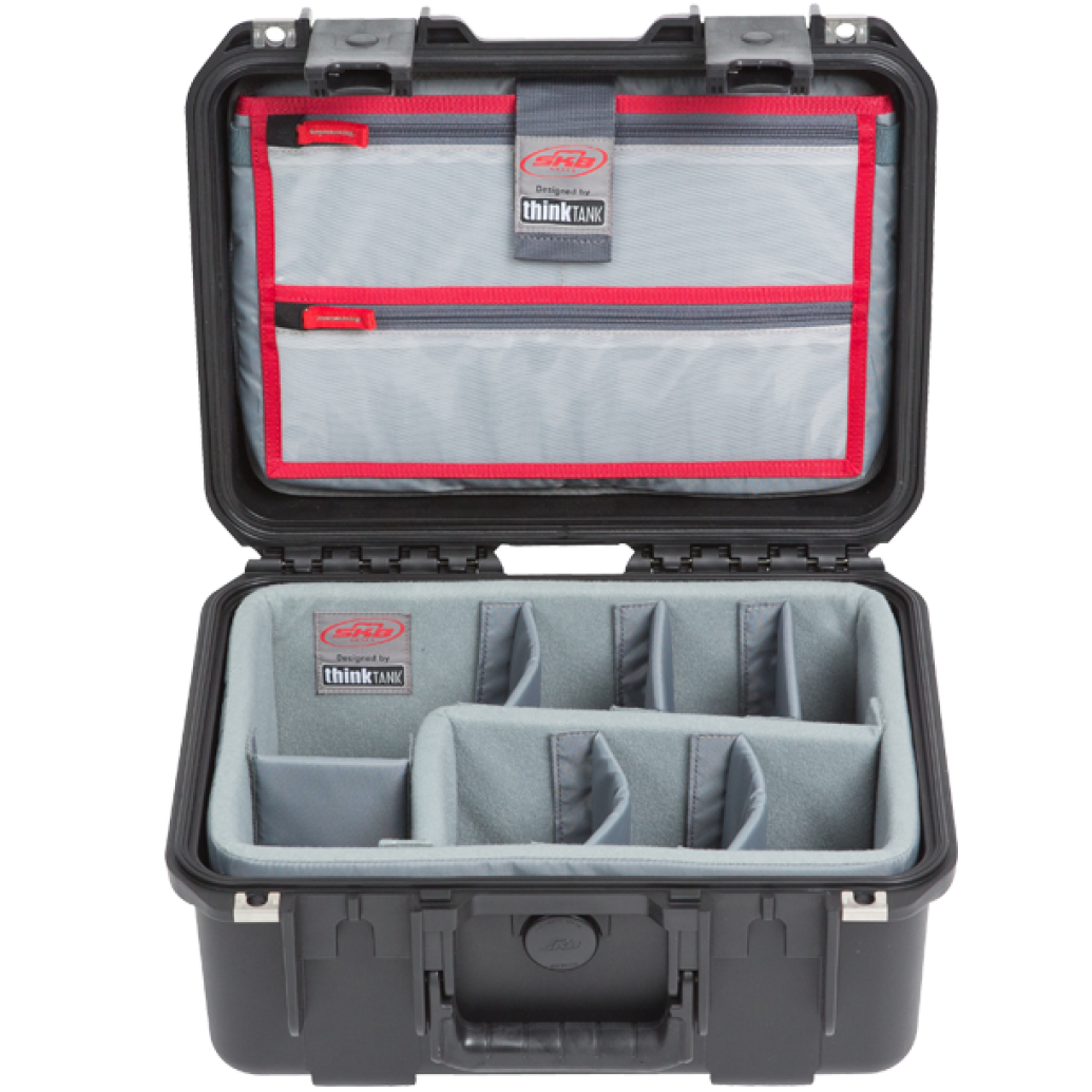 SKB iSeries 3i-1309-6 Case with Think Tank Designed Dividers and Lid Organizer