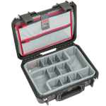SKB iSeries 3i-1510-4 Case with Think Tank Designed Dividers  and  Lid Organizer 2