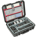 SKB iSeries 3i-1813-5 Case with Think Tank Designed Dividers  and  Lid Organizer 4