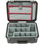 SKB iSeries 3i-1813-7 Case with Think Tank Designed Dividers  and  Lid Organizer 1