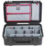 SKB iSeries 3i-2011-8 Case with Think Tank Designed Dividers  and  Lid Organizer 0