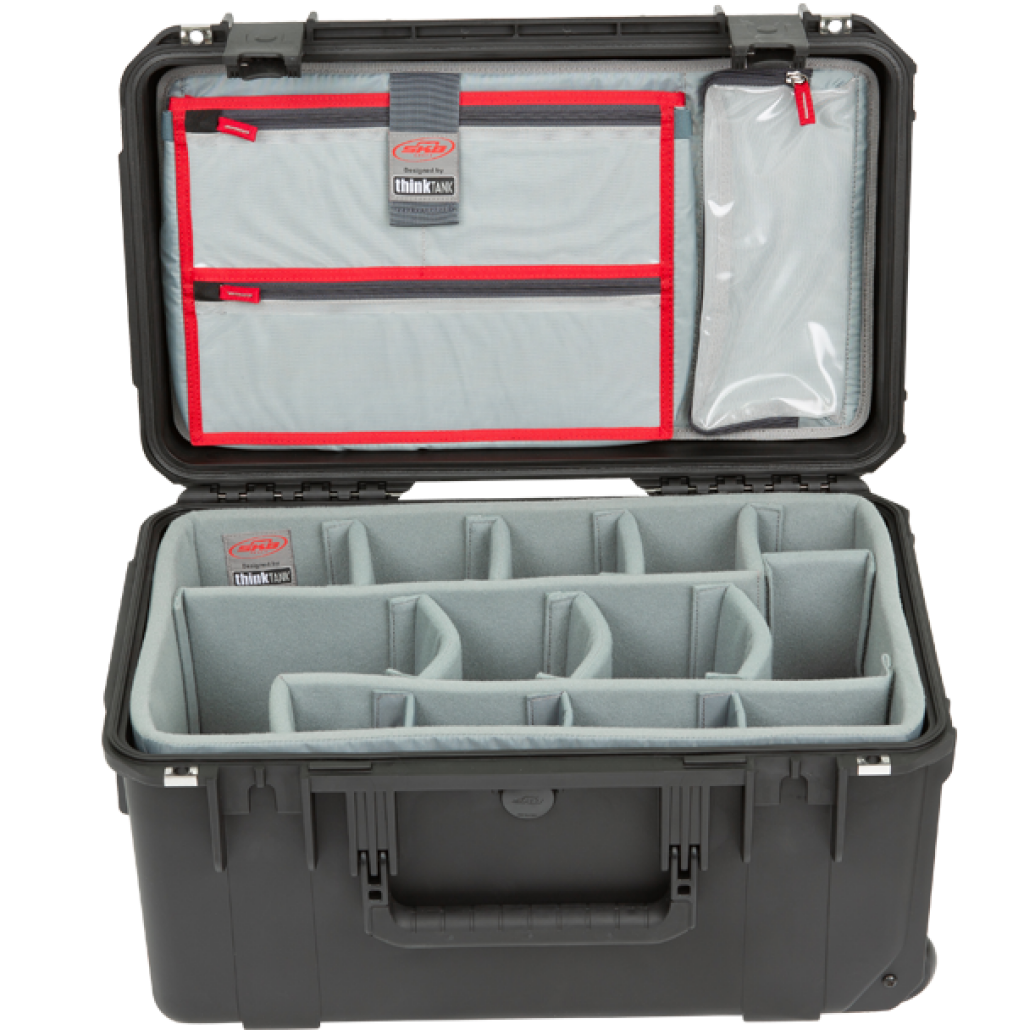 SKB iSeries 3i-2011-10 Case with Think Tank Designed Dividers and Lid Organize