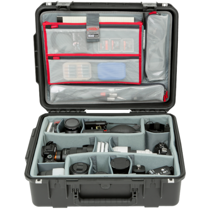 SKB iSeries 3i-2015-7 Case with Think Tank Designed Dividers  and  Lid Organizer