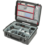 SKB iSeries 3i-2015-7 Case with Think Tank Designed Dividers  and  Lid Organizer 1