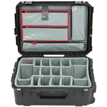 SKB iSeries 3i-2215-8 Case with Think Tank Designed Dividers and Lid Organizer