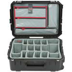 SKB iSeries 3i-2215-8 Case with Think Tank Designed Dividers  and  Lid Organizer 0