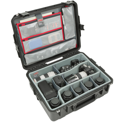 SKB iSeries 3i-2217-8 Case with Think Tank Designed Dividers and Lid Organizer
