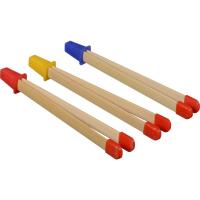 Samigon Bamboo Print Tongs with Rubber Tips (Set of Three) 0