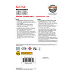 SanDisk SDCFXPS-032G-A46 ExtremePro160MB/150MB 3