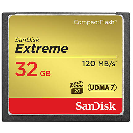 SanDisk SDCFXS-032G-A46 Extreme120MB/s60MB/s