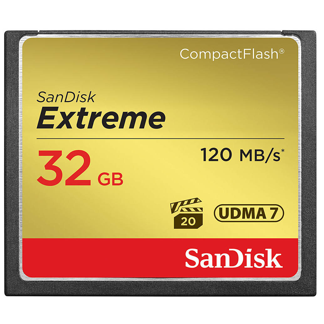 SanDisk SDCFXS-032G-A46 Extreme120MB/s60MB/s