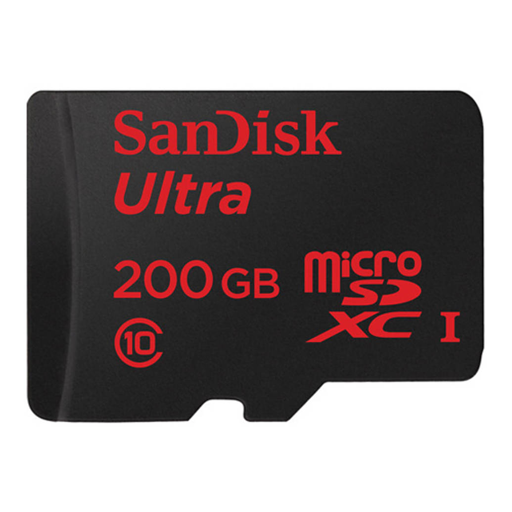 SanDisk 200GB Ultra UHS-I microSDXC Memory Card (Class 10)