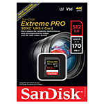 SanDisk Extreme PRO SDXC 512GB UHS-1 3