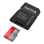 SanDisk Mobile Ultra micro SDXC 64GB UHS Class 10 card w/adapter up to 80MB/ 1