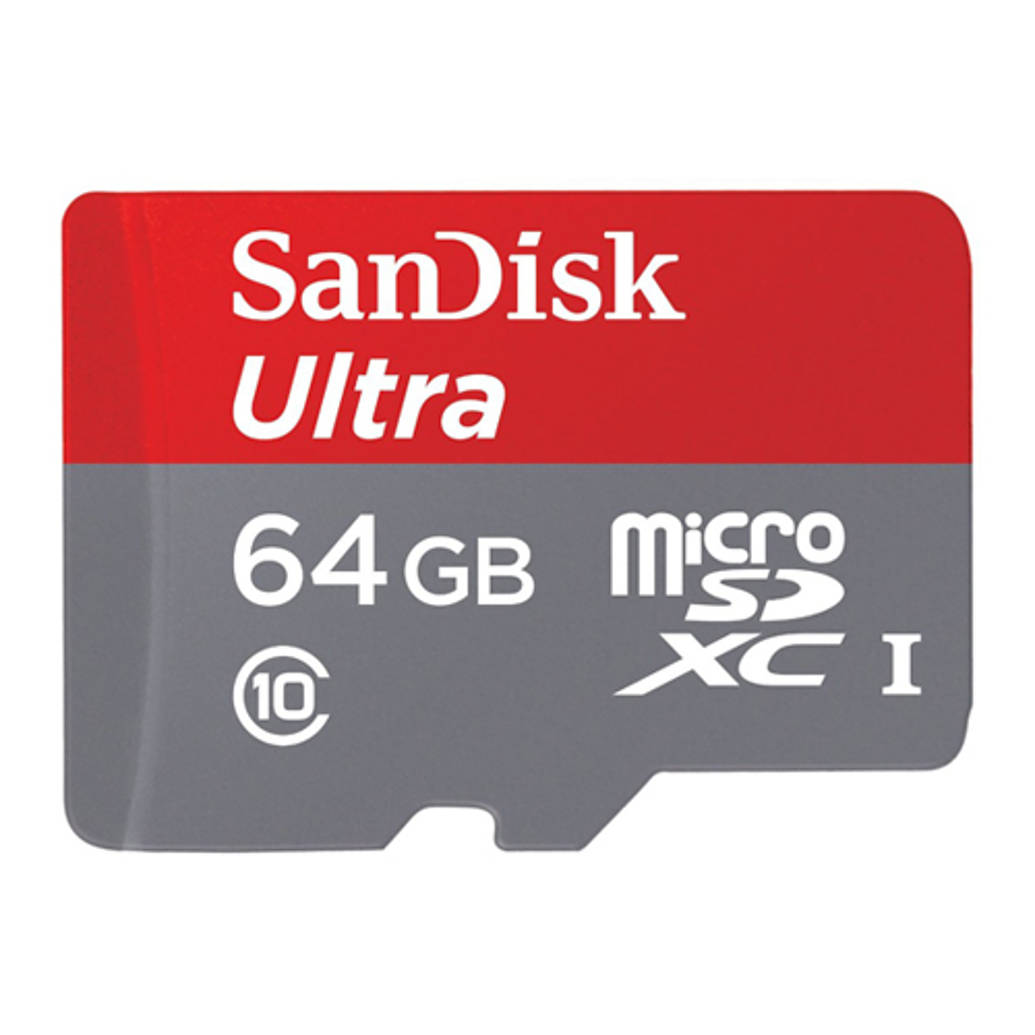 SanDisk Mobile Ultra micro SDXC 64GB UHS Class 10 card w/adapter up to 80MB/