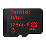SanDisk Imaging Ultra micro SDXC 128GB UHS Class 10 card w/adapter up to 80M 0