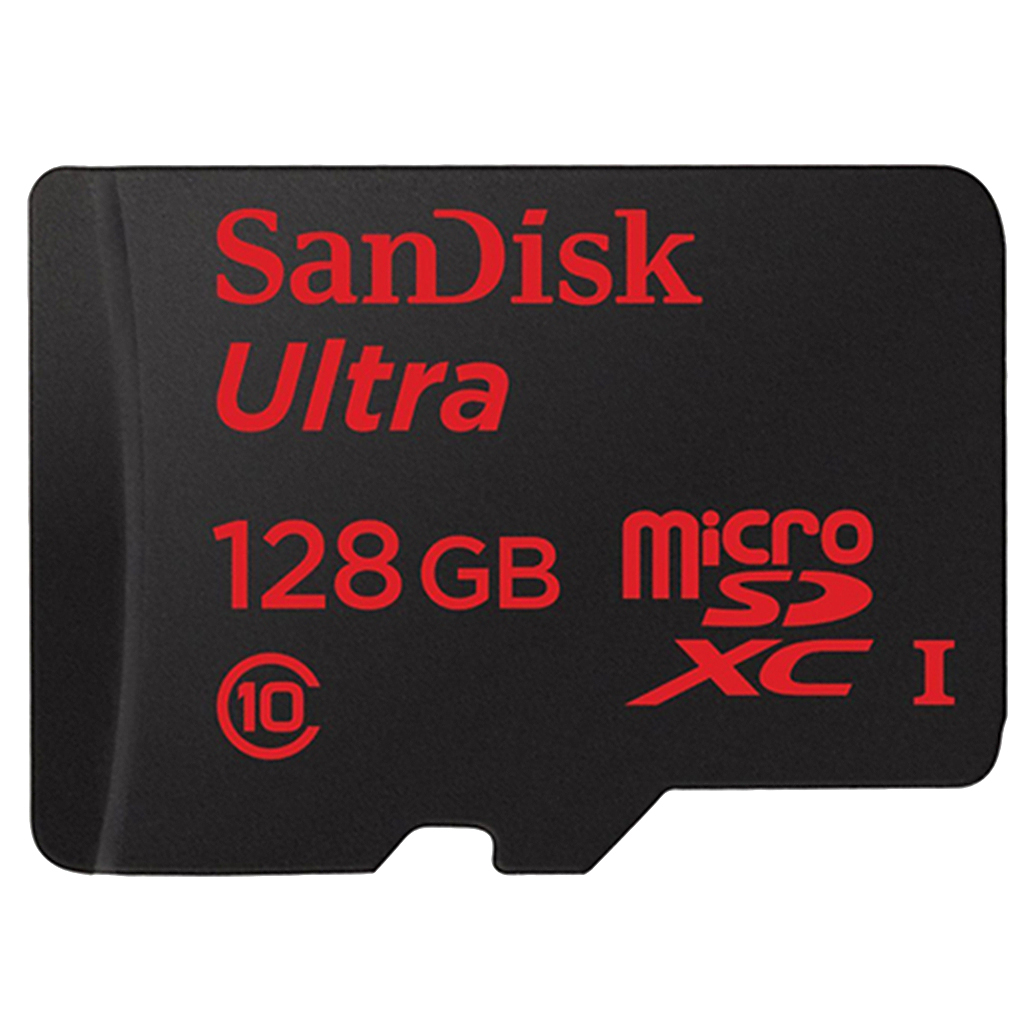 SanDisk Mobile Ultra micro SDXC 128GB UHS Class 10 card w/adapter up to 80MB