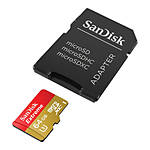 SanDisk Extreme micro SDXC 64GB UHS U3 Class 10 card w/adapter up to 90MB/s 3