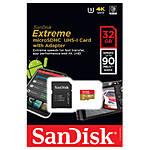 SanDisk 32GB Extreme microSDHC UHS-I with Adapter 1
