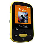 SanDisk 8GB Clip Sport MP3 Player (Yellow) 1