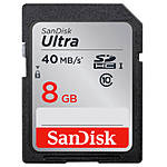 SanDisk 8GB Ultra UHS-I SDHC Memory Card (Class 10) 0