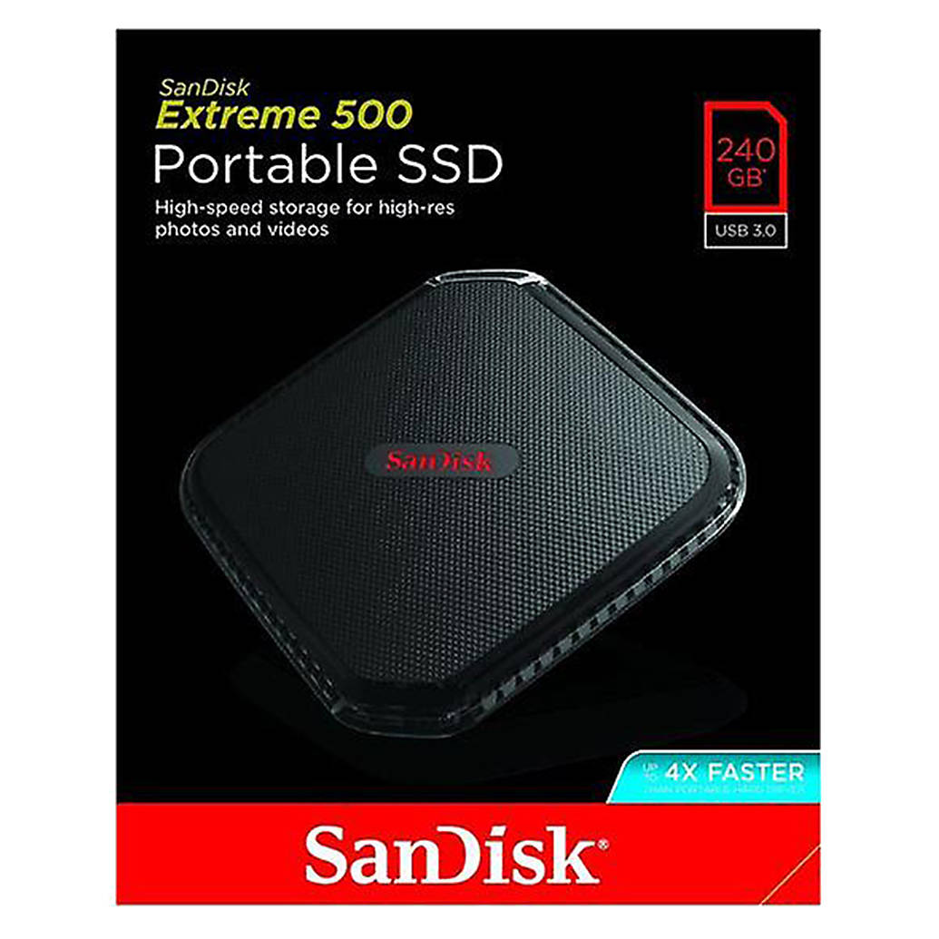 SanDisk 240GB Extreme 500 Portable USB 3.0 SSD