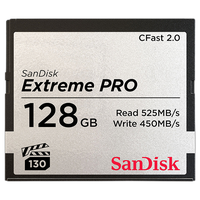 SanDisk 128GB Extreme PRO CFast 2.0 Memory Card 0