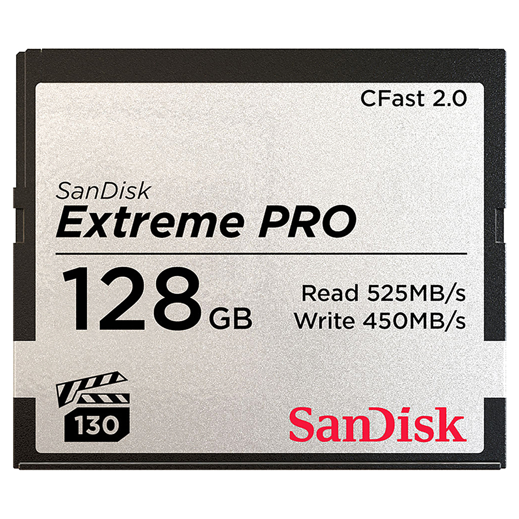 SanDisk 128GB Extreme PRO CFast 2.0 Memory Card