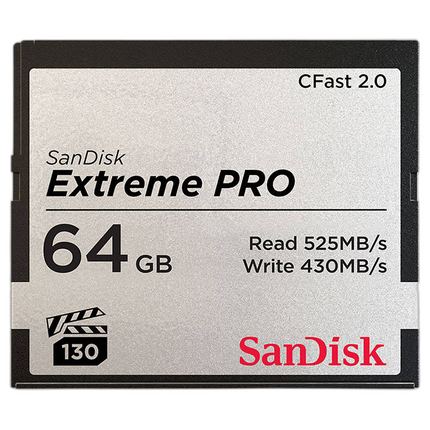 SanDisk 64GB Extreme PRO CFast 2.0 Memory Card