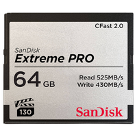 SanDisk 64GB Extreme PRO CFast 2.0 Memory Card 0