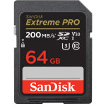 SanDisk Extreme Pro 64GB SDXC UHS-I Memory Card 0