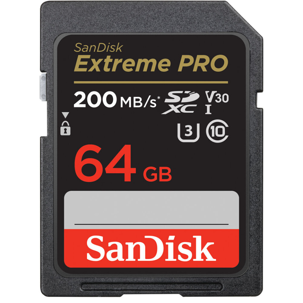 SanDisk Extreme Pro 64GB SDXC UHS-I Memory Card