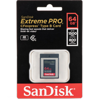 SanDisk 64GB Extreme PRO CFexpress Card Type B 1