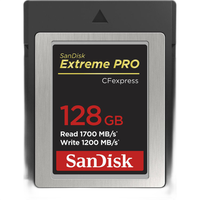 SanDisk 128GB Extreme PRO CFexpress Card Type B