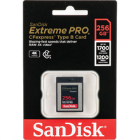 SanDisk 256GB Extreme PRO CFexpress Card Type B 1