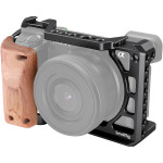 SmallRig Cage with Wooden Handgrip for Sony A6000/A6300 2082 0