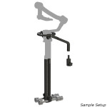 Steadicam Steadimate-RS Gimbal Yoke, Base, and Balance Stud 1