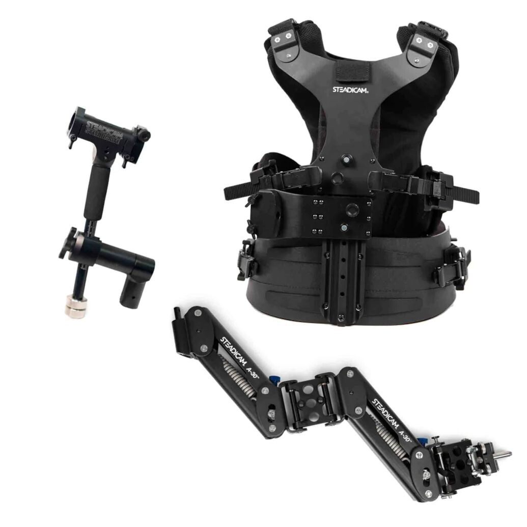 Steadicam Steadimate-RS Gimbal, Base, and Balance Stud with Aero 30 Arm and Zeph